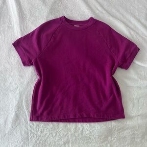 PINK Victoria's Secret Magenta Crew Neck Sweater